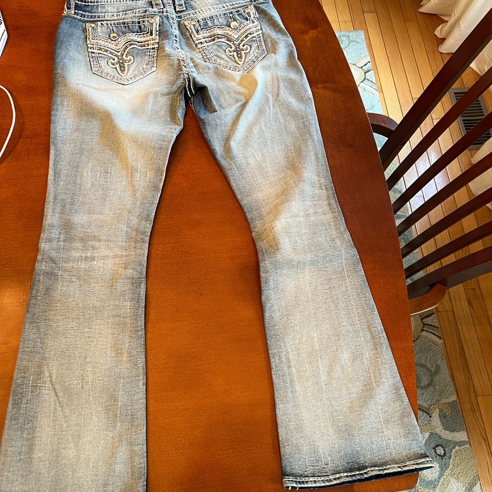 ROCK REVIVAL BOOTCUT BETTY JEANS Size 28